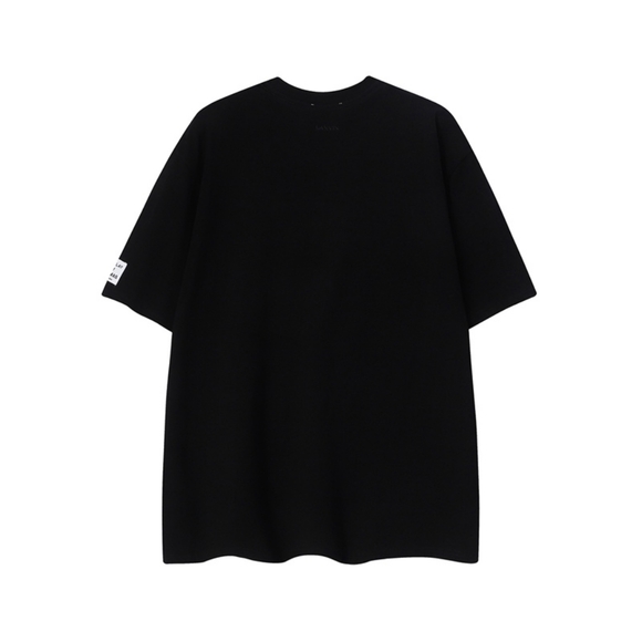 Lanvin black short-sleeved T-shirt - Picture 2 of 7